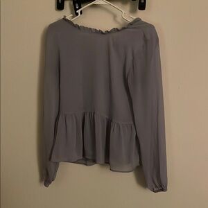 Elegant Gray Blouse